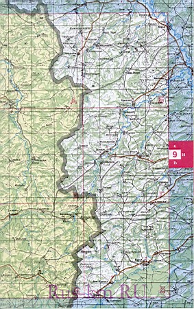 Топографическая Карта Удмуртии 2Км